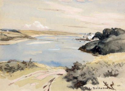 Edouard DOIGNEAU (1865-1954)
BORD DE MER...