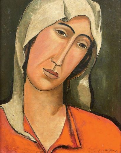 Pere CREIXAMS (1893-1965)
FEMME AU VOILE...