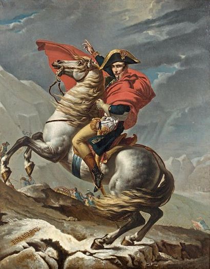 Ecole FRANCAISE du début du XIXème siècle
BONAPARTE...