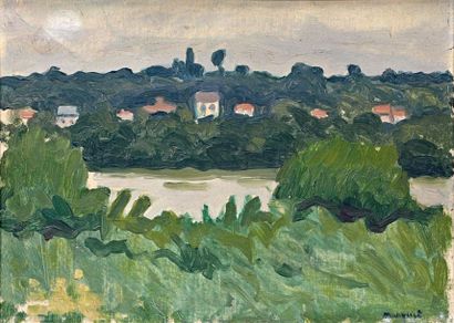Albert Marquet (1875-1947)
LA SEINE A POISSY....