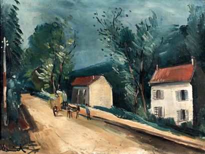 Maurice de Vlaminck (1876-1958)
CHARRETTE...