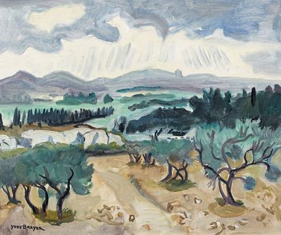 Yves BRAYER (1907-1990)
LEVER DE SOLEIL EN...