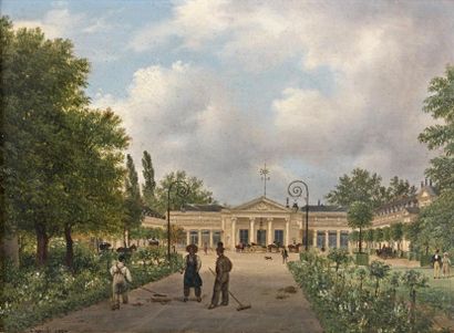 Guiseppe CANELLA (1788 - 1847)
VUE DU CHATEAU...