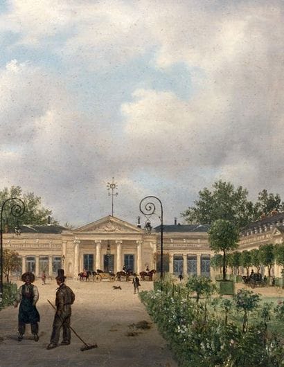 Guiseppe CANELLA (1788 - 1847)
VUE DU CHATEAU...