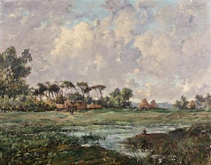 William George THORNLEY (1857-1935)
PAYSAGE...