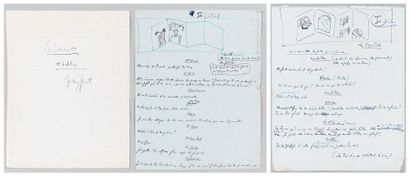 Jean GENET
Manuscrit autographe signé, Les...