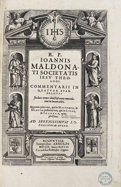 MALDONATI Giovanni
Commentarii in quatuor...