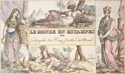 ROUJOUX Le chevalier de. Le Monde en estampes...