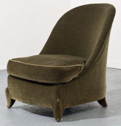 Jean PASCAUD (1903-1996)
Chauffeuse à dossier...