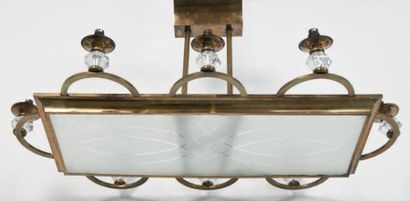 PETITOT
Suspension en métal et verre à huit...