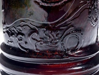 Émile GALLÉ (1846-1904)
Vase en verre à deux...