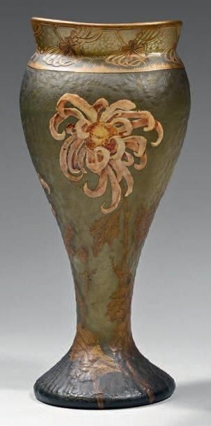MONT JOYE
Vase balustre Épreuve en verre...