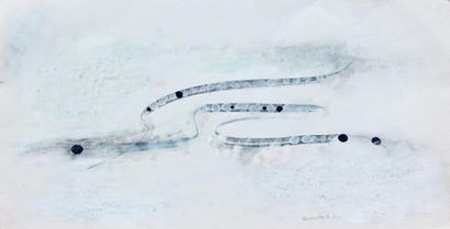 Marcelle CAHN (1895-1981)
«Signes» Crayon,...