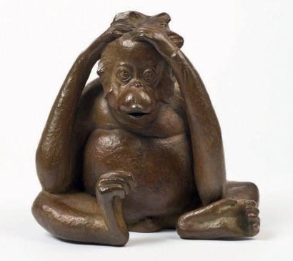 Florence JACQUESSON (née en 1962)
«Orang-outan»...