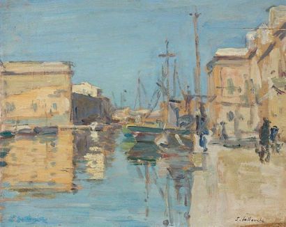 Jules LELLOUCHE (1903 -1963)
LE CANAL DE...
