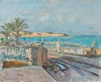 Jules LELLOUCHE (1903 -1963)
POINTE DE GAMMARTH...