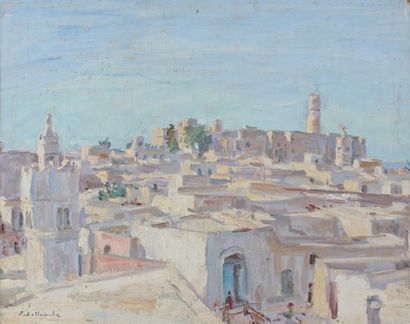 Jules LELLOUCHE (1903 -1963)
MONASTIR. Huile...