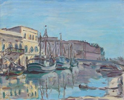 Jules LELLOUCHE (1903 -1963)
LA GOULETTE....