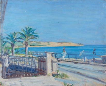 Jules LELLOUCHE (1903 -1963)
LA MARSA, AVEC...