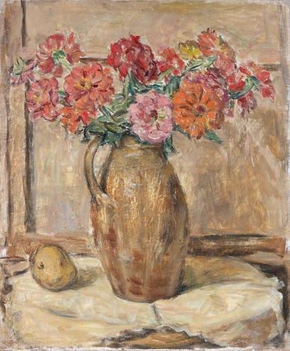 Jules LELLOUCHE (1903 -1963)
BOUQUET DE FLEURS....