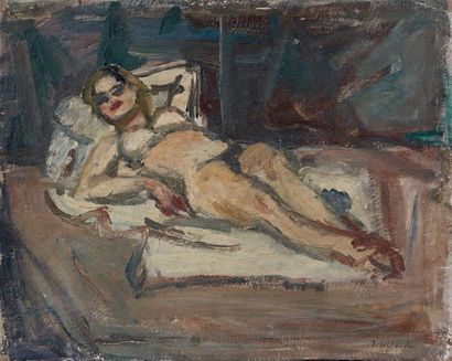 Jules LELLOUCHE (1903 -1963)
FEMME ALLONGÉE....