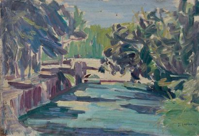 Jules LELLOUCHE (1903 -1963)
OASIS DE NEFTA,...