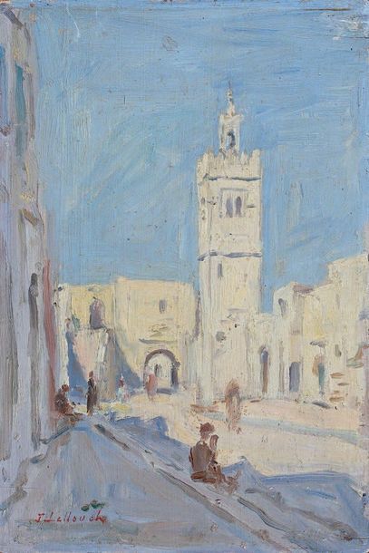 Jules LELLOUCHE (1903 -1963)
MONASTIR. Huile...