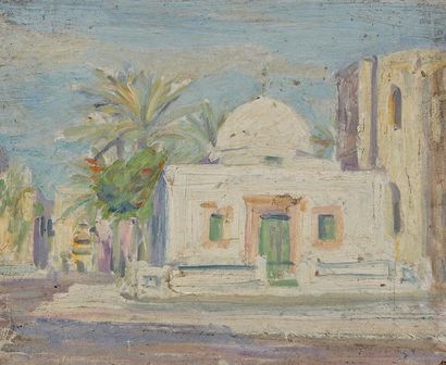Jules LELLOUCHE (1903 -1963)
MAISON AU DÔME...