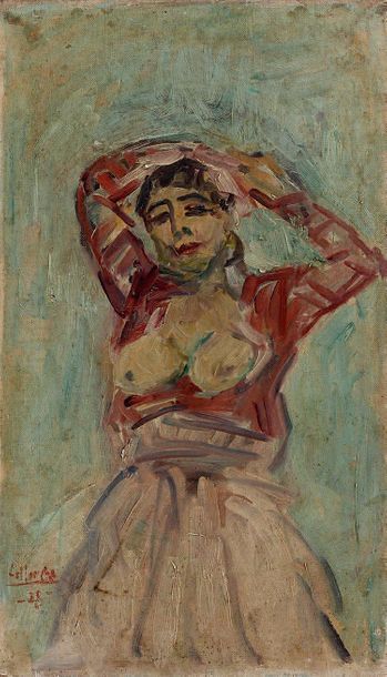 Jules LELLOUCHE (1903 -1963)
FEMME AUX SEINS...