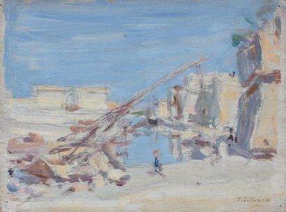 Jules LELLOUCHE (1903 -1963)
CANAL DE LA...
