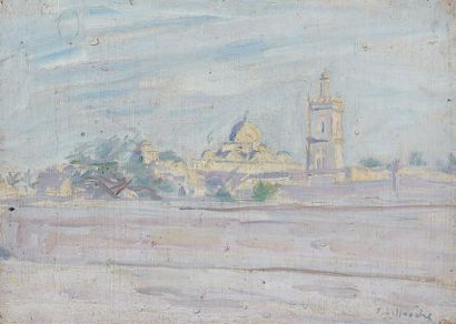 Jules LELLOUCHE (1903 -1963)
DJERBA, LA MOSQUEE...