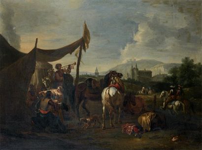 Atelier de Johan Van HUCHTENBURG (1647-1733)
SCÈNE...