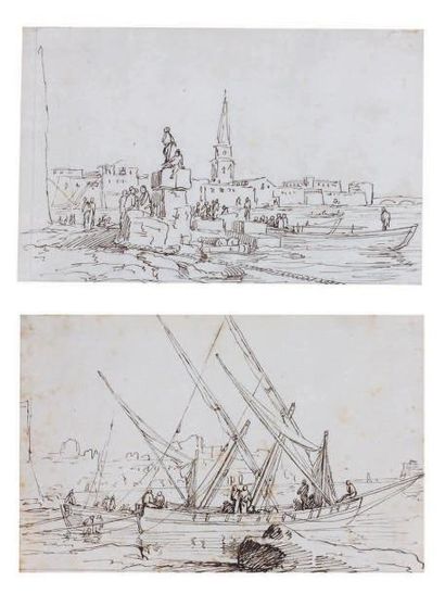 Joseph VERNET (Avignon 1714-Paris 1789)
Deux...