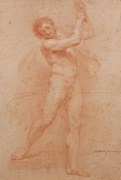 Etienne PARROCEL (Avignon 1696- Rome 1775)
Etude...