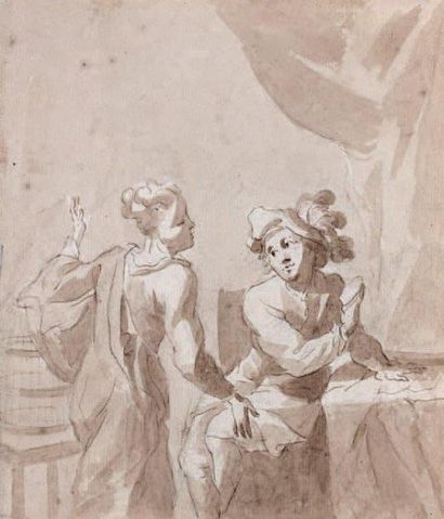 François Marie NEVEU (Paris 1756 - 1808)
Feuille...