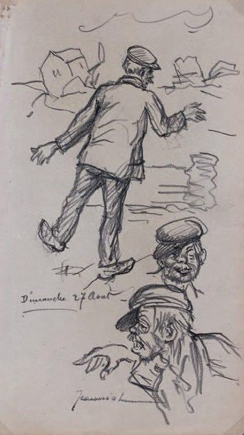 Pierre Georges JEANNIOT (Genève 1848 -1934)
L'ivresse....