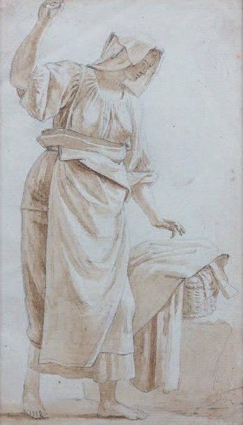 Ecole Française du XVIIIème siècle
Femme...