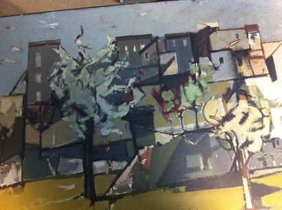 Jean- Claude BEDARD (1928-1987)
VUE DE VILLE....