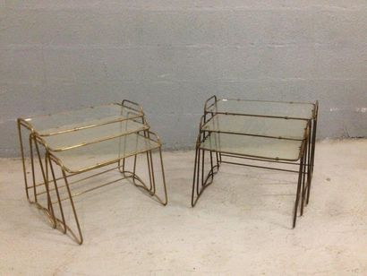 Travail des années 50
Paire de tables gigognes...