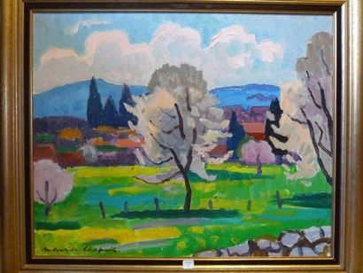 Maurice CHAPUIS (1922-2010)
CERISIERS EN...