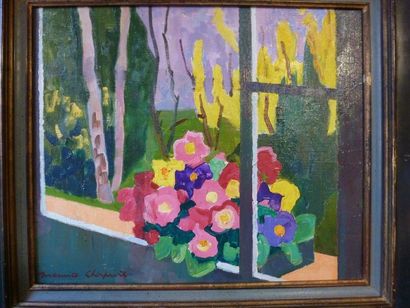 Maurice CHAPUIS (1922-2010)
Huile sur toile,...