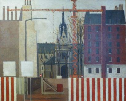 EMILIO TRAD (né en 1935)
L'EGLISE SAINT BERNARD...