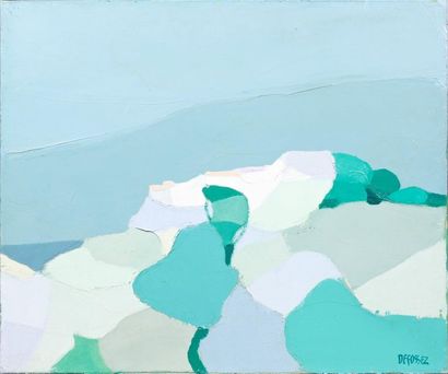 Alfred DEFOSSEZ (né en 1932) dit Freddy
PAYSAGE....