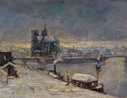 Charles RIVIÈRE (1848-1920)
LES QUAIS EN...