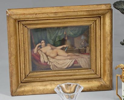 G. MORSELLI***
COURTISANE AU MIROIR, DANS...