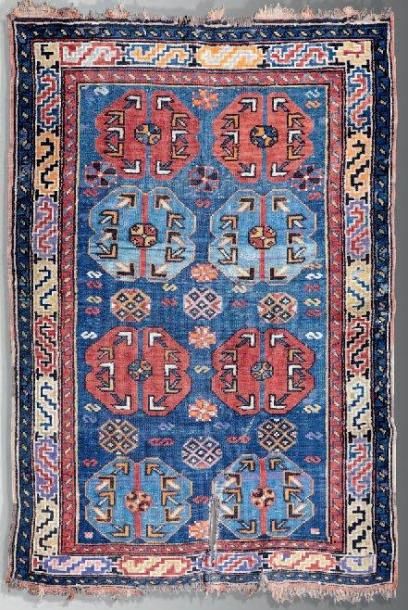 Tapis Derbent (chaîne, trame et velours en...