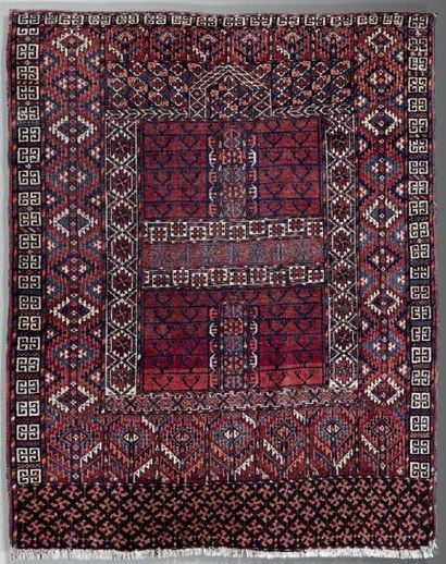 Tapis Hatchlou (chaîne, trame et velours...
