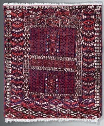 Tapis Hatchlou (chaîne, trame et velours...