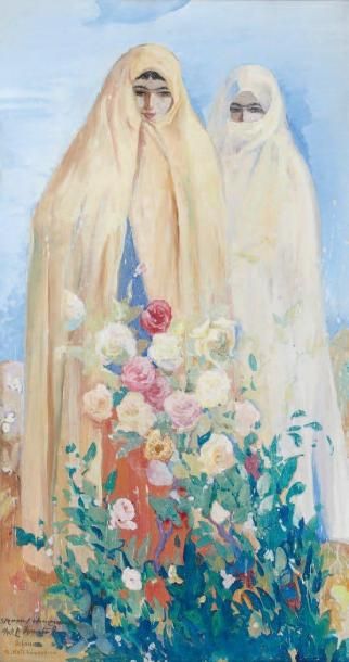Sarkis KATCHADOURIAN (1886-1947)
DEUX FEMMES...