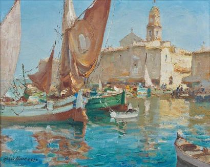 Mério AMEGLIO (1897-1970)
BATEAUX DE PECHE...